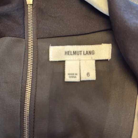 Helmut Lang Black Sheath Cocktail Dress with Cut-Out Details - Picture 5 of 5